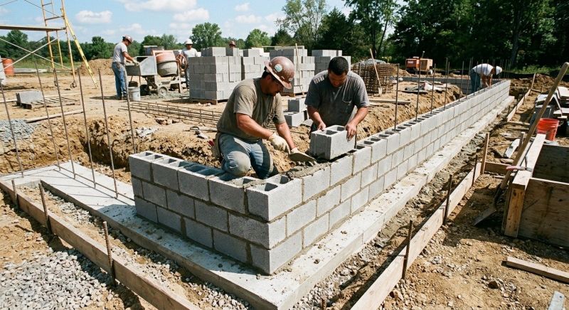 Brick Foundation Installation in West Hartford, CT