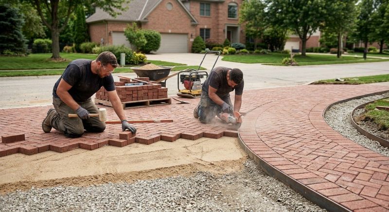 Brick Hardscaping Installation in Norwalk, CT