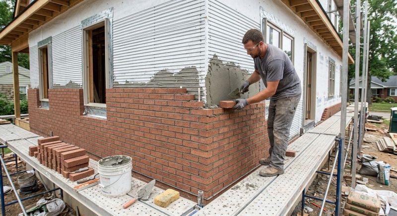 Brick Veneer Siding Installation in Santa Rosa, CA