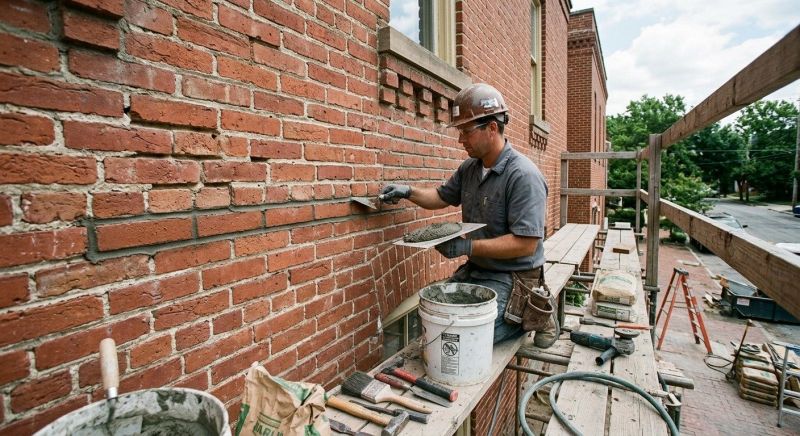 Chimney Tuckpointing in Cleveland, OH