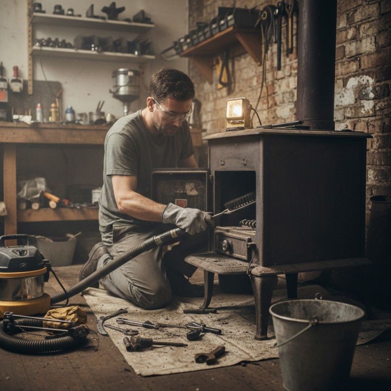 Stove Pipe Installation