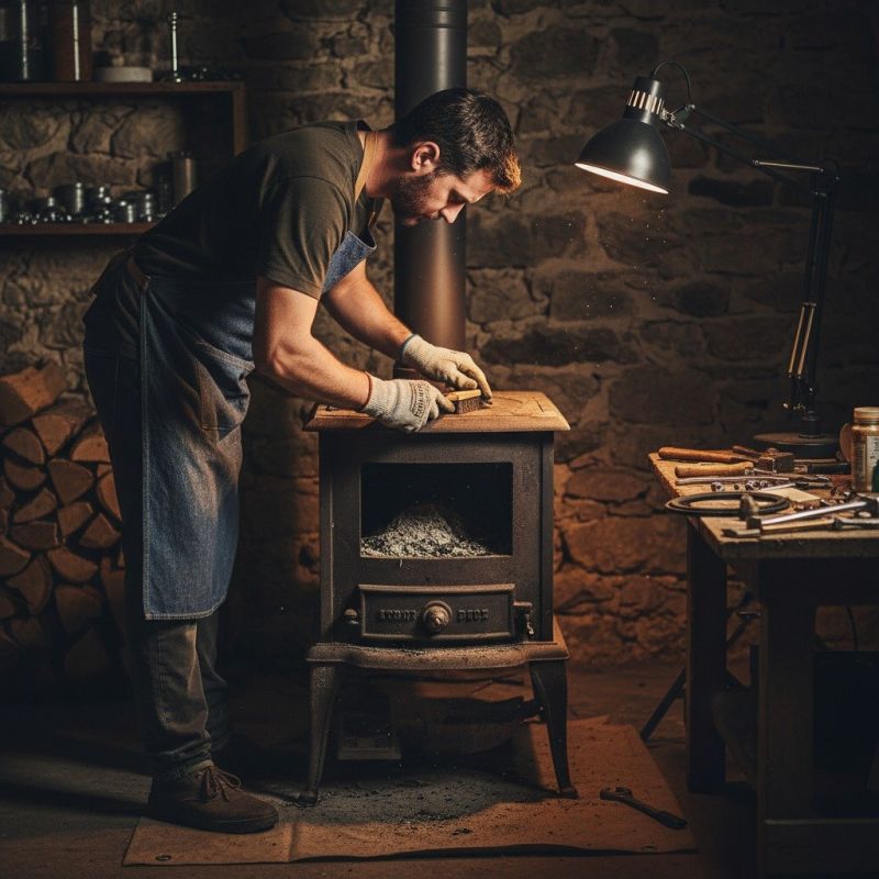 Stove Pipe Installation